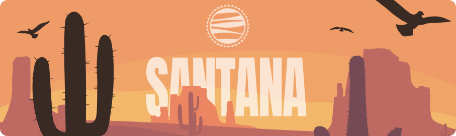 Santana Mini Banner