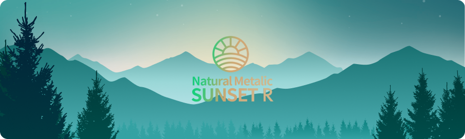 Sunset R Mini Banner